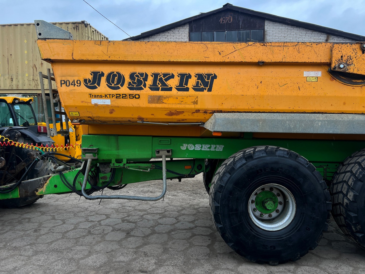 Joskin TRANS-KTP 22/50 - Самосвал ремарке: снимка 3 Joskin TRANS-KTP 22/50 - Самосвал ремарке: снимка 3