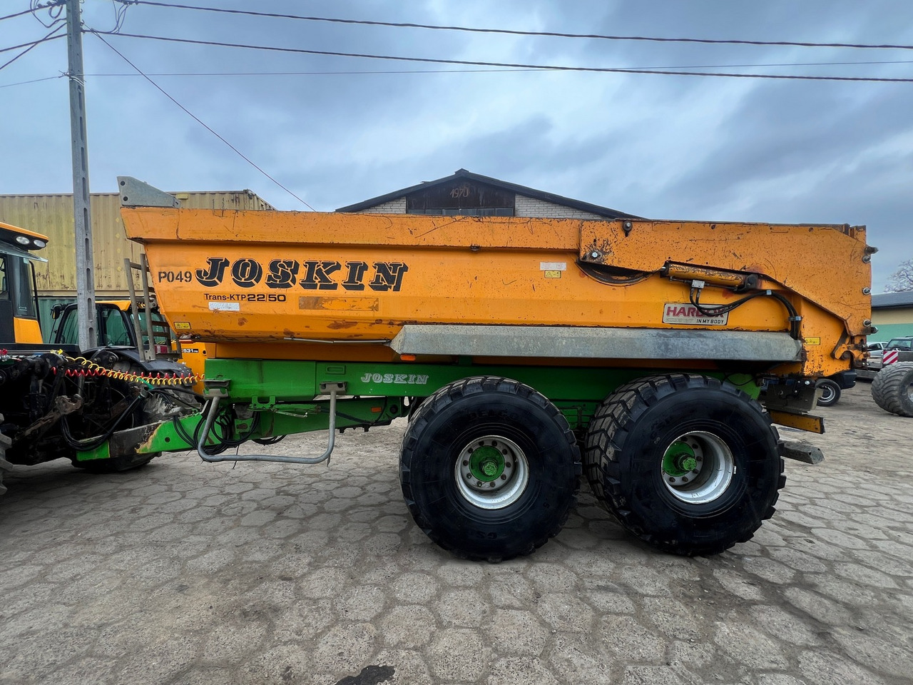 Joskin TRANS-KTP 22/50 - Самосвал ремарке: снимка 2 Joskin TRANS-KTP 22/50 - Самосвал ремарке: снимка 2