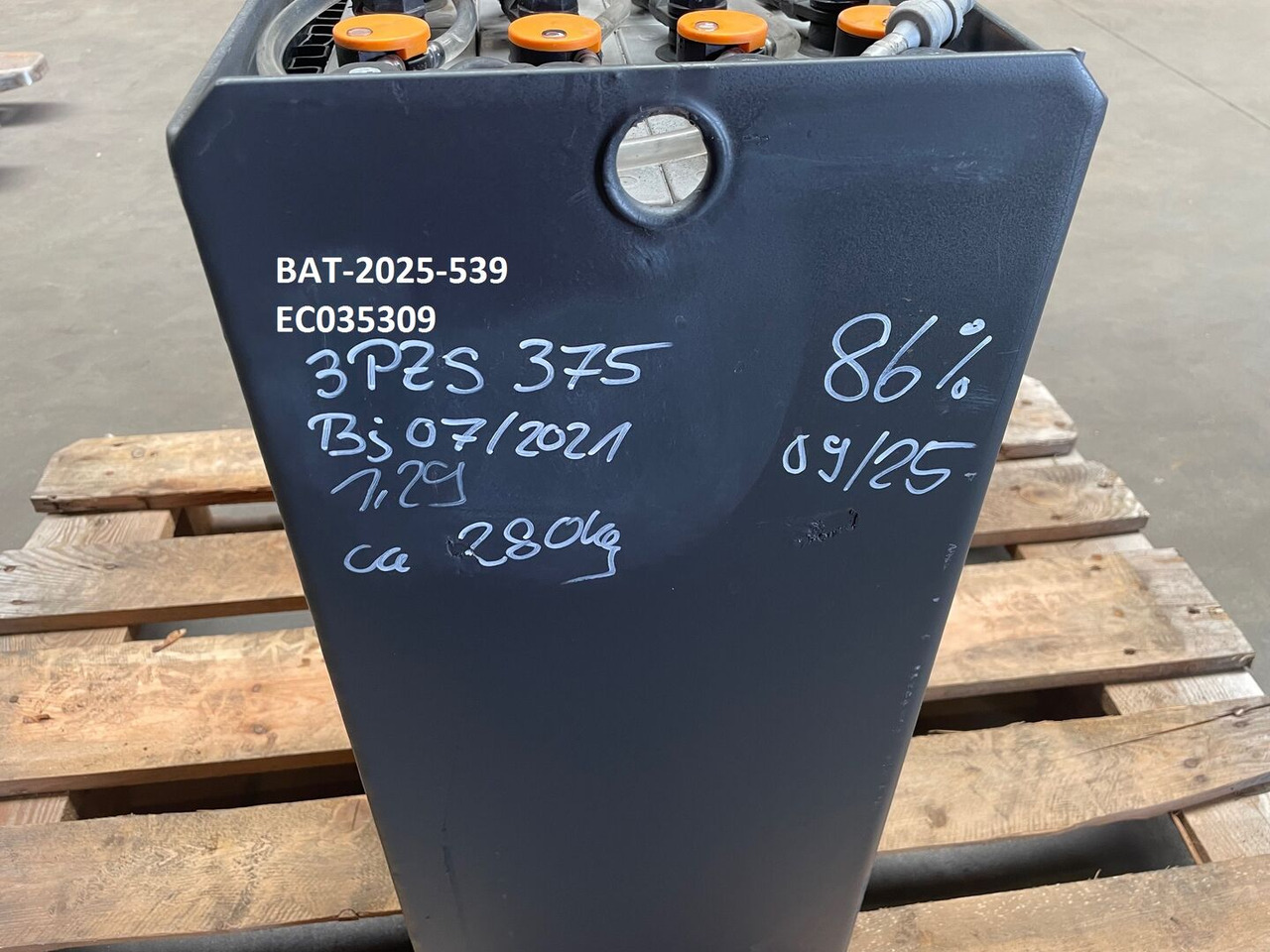 24 Volt I 3 PZS 375 - Акумулатор за Подемно-транспортна техника: снимка 5 24 Volt I 3 PZS 375 - Акумулатор за Подемно-транспортна техника: снимка 5