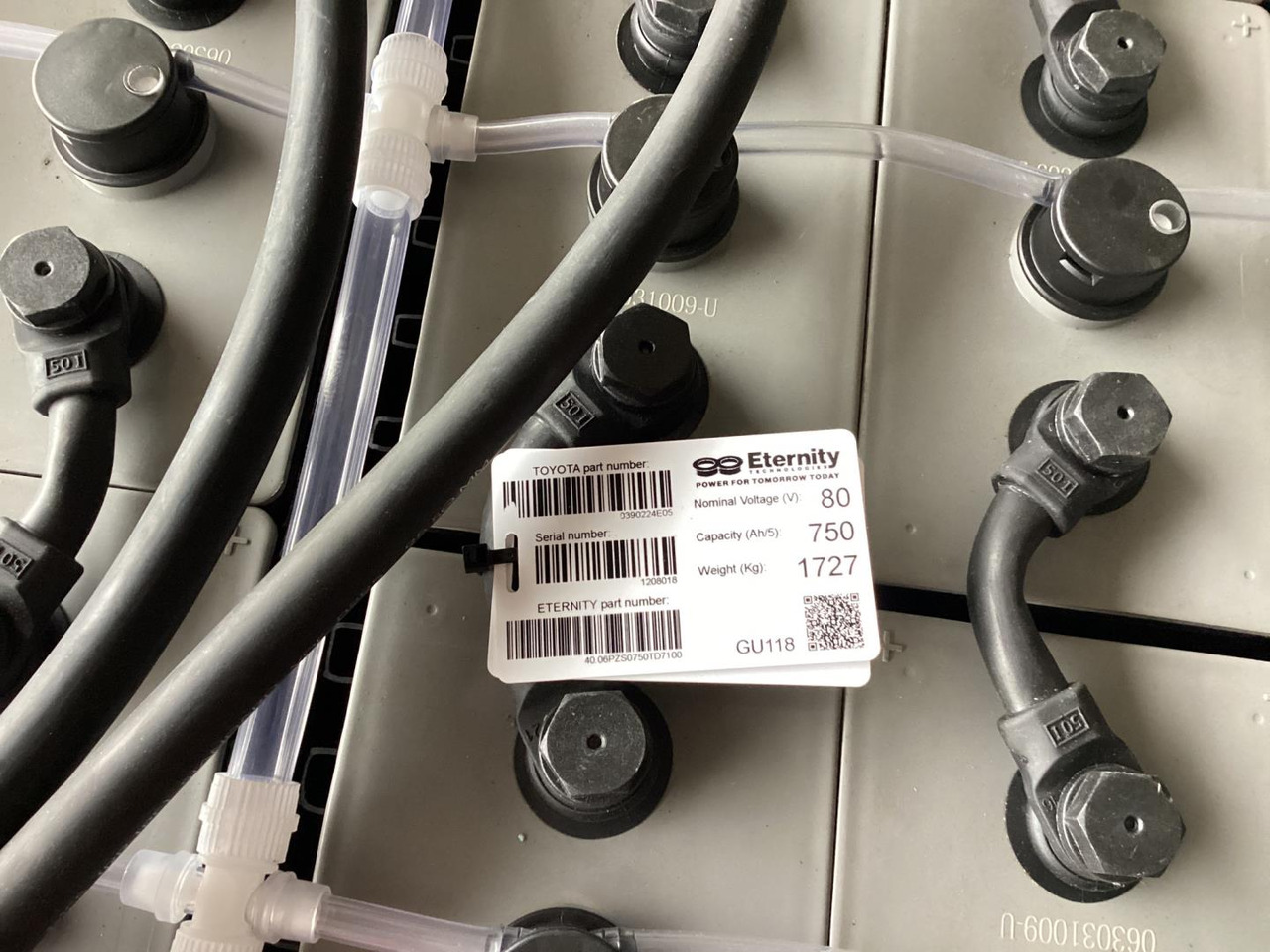 Eternity 80V 6 PZS 750 (NEU) - Акумулатор: снимка 2 Eternity 80V 6 PZS 750 (NEU) - Акумулатор: снимка 2