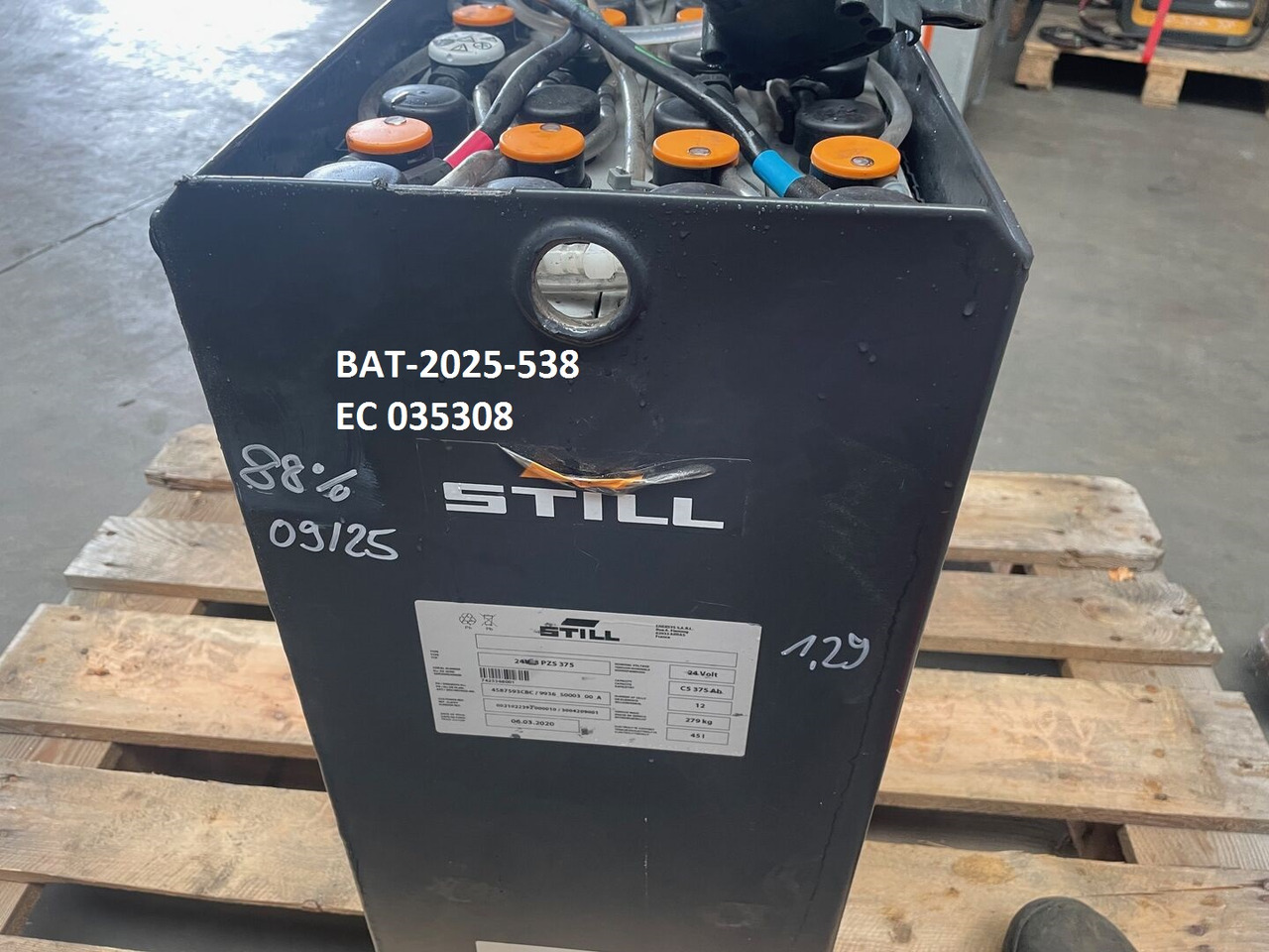 Hawker 24 Volt I 3 PZS 375 - Акумулатор за Подемно-транспортна техника: снимка 5 Hawker 24 Volt I 3 PZS 375 - Акумулатор за Подемно-транспортна техника: снимка 5