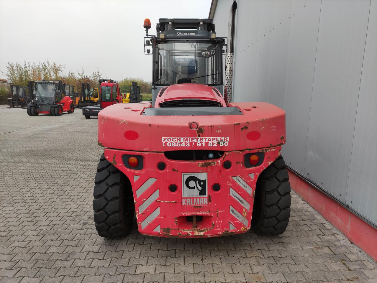 Kalmar DCG160-12 - Контейнерен товарач: снимка 4 Kalmar DCG160-12 - Контейнерен товарач: снимка 4