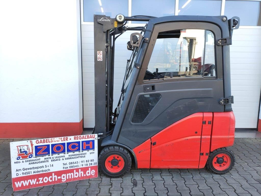 Linde E16PH-01-386 - Електрокар: снимка 1 Linde E16PH-01-386 - Електрокар: снимка 1