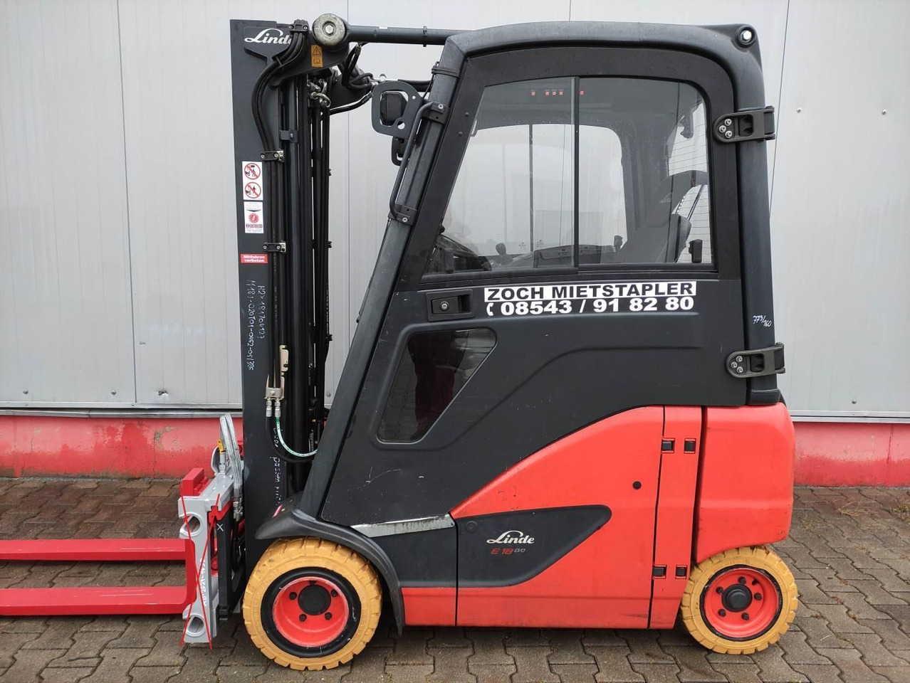 Linde E18PH-EVO - Електрокар: снимка 1 Linde E18PH-EVO - Електрокар: снимка 1