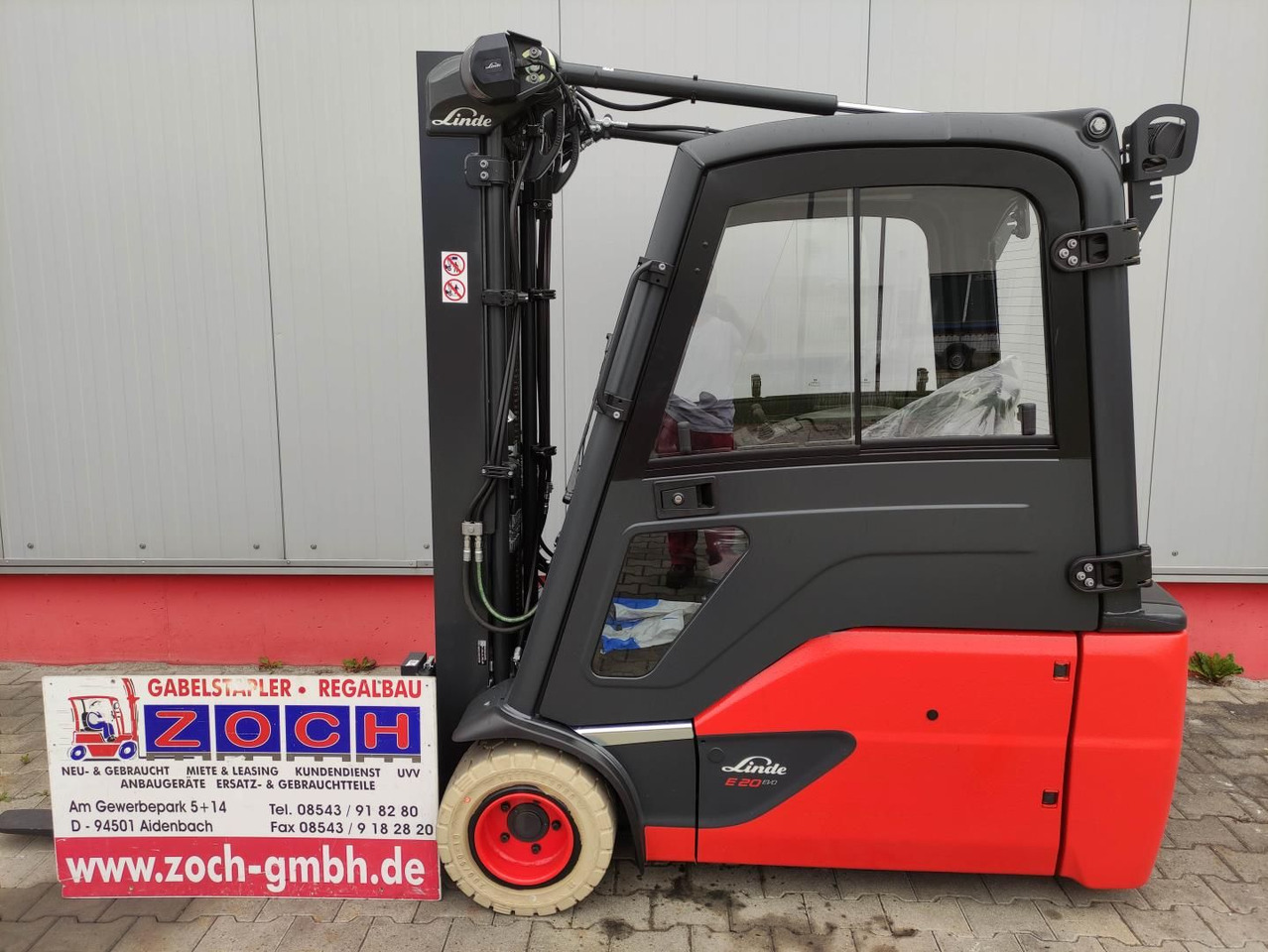 Linde E20L-02-386-EVO *Batterie NEU* - Електрокар: снимка 1 Linde E20L-02-386-EVO *Batterie NEU* - Електрокар: снимка 1