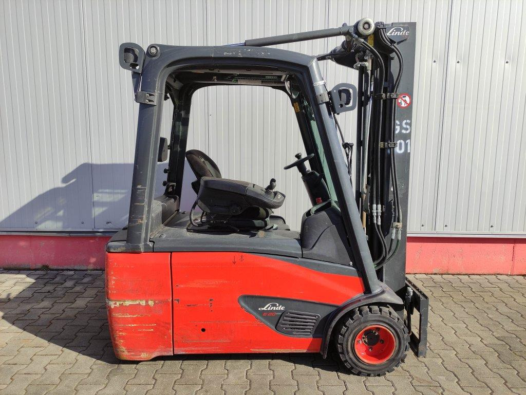 Linde E20L-02-386 - Електрокар: снимка 2 Linde E20L-02-386 - Електрокар: снимка 2