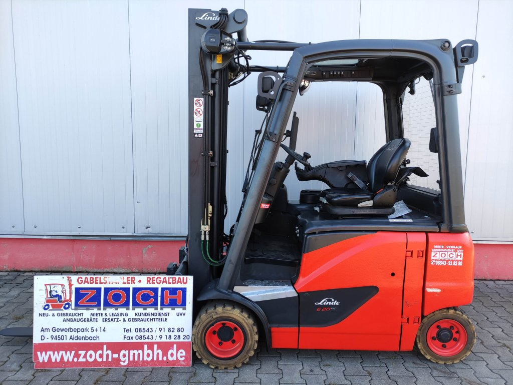 Linde E20P-02-386 EVO - Електрокар: снимка 1 Linde E20P-02-386 EVO - Електрокар: снимка 1