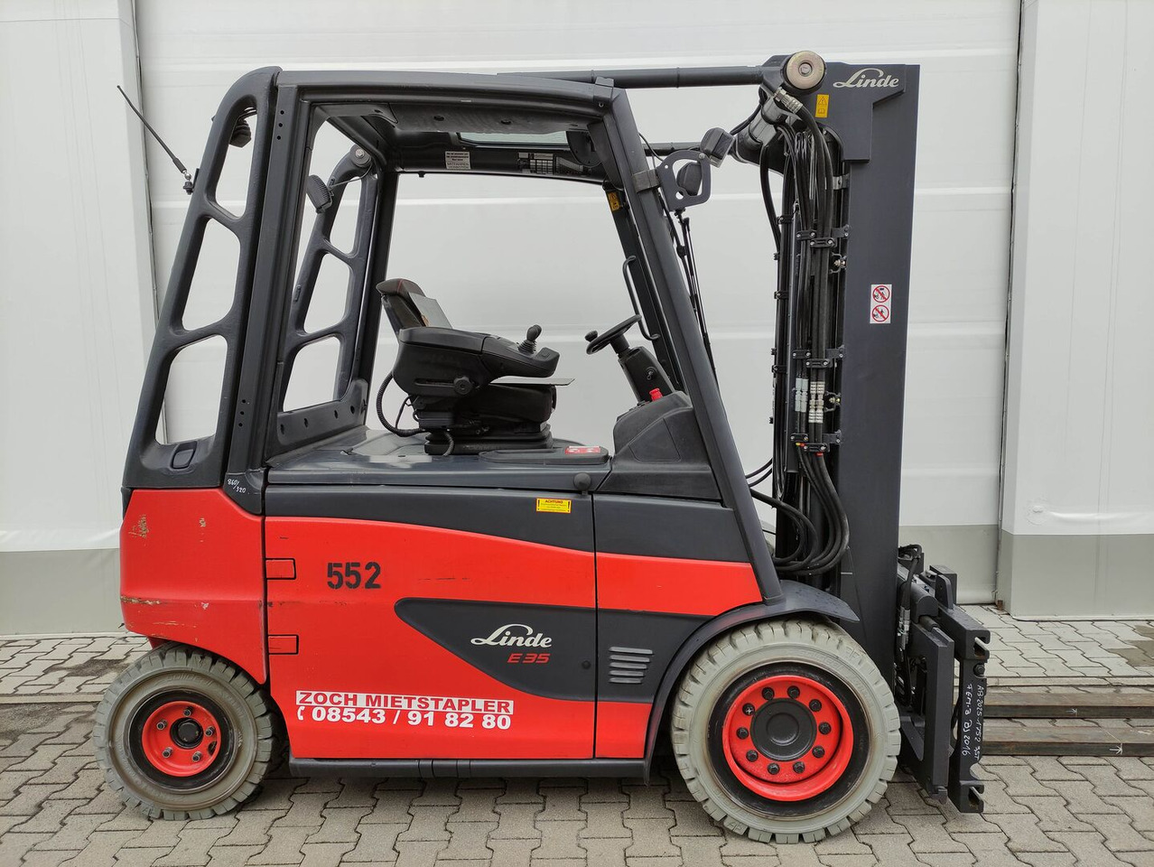 Linde E35H-01/600-388 - Електрокар: снимка 2 Linde E35H-01/600-388 - Електрокар: снимка 2