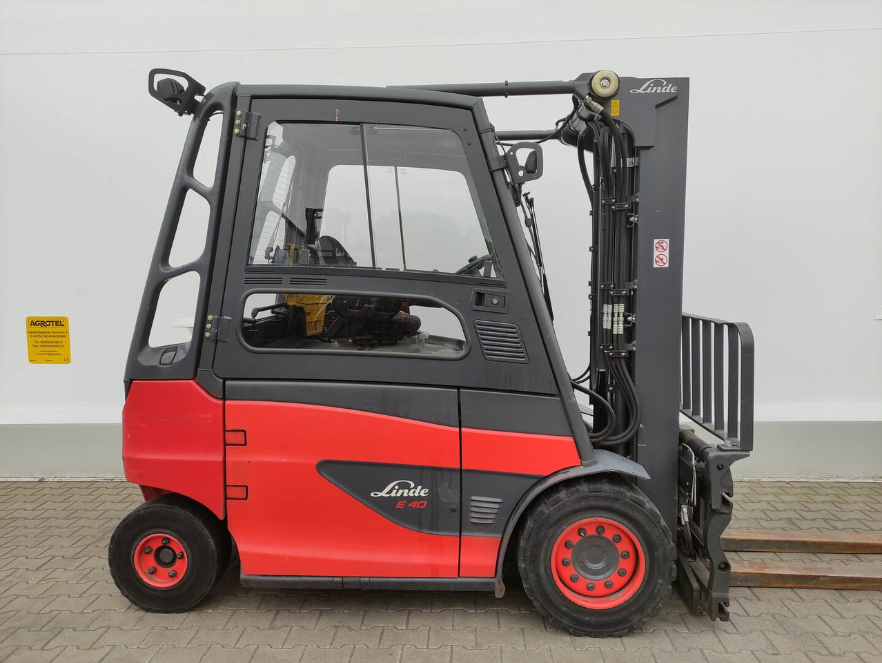 Linde E40H-01/600-388 - Електрокар: снимка 2 Linde E40H-01/600-388 - Електрокар: снимка 2