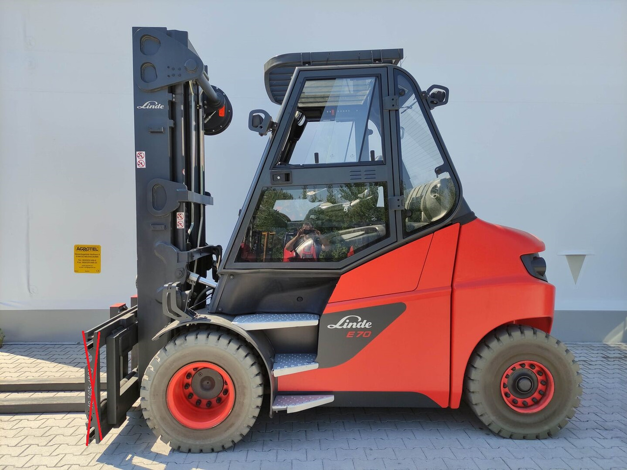 Linde E70-01-127 - Електрокар: снимка 1 Linde E70-01-127 - Електрокар: снимка 1