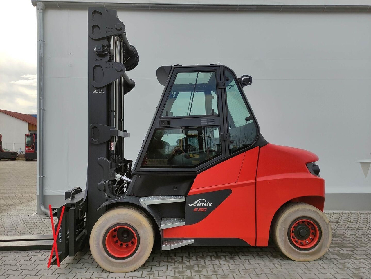 Linde E80-01/900 - Електрокар: снимка 1 Linde E80-01/900 - Електрокар: снимка 1