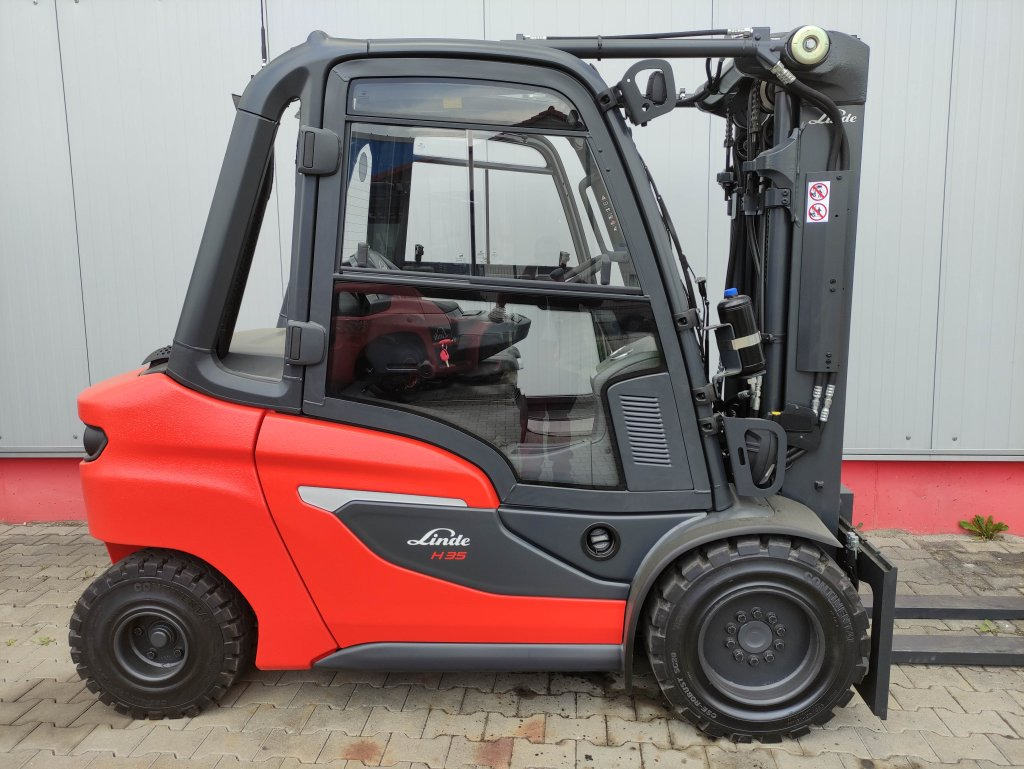 Linde H35D-01-1202 - Дизелов мотокар: снимка 2 Linde H35D-01-1202 - Дизелов мотокар: снимка 2