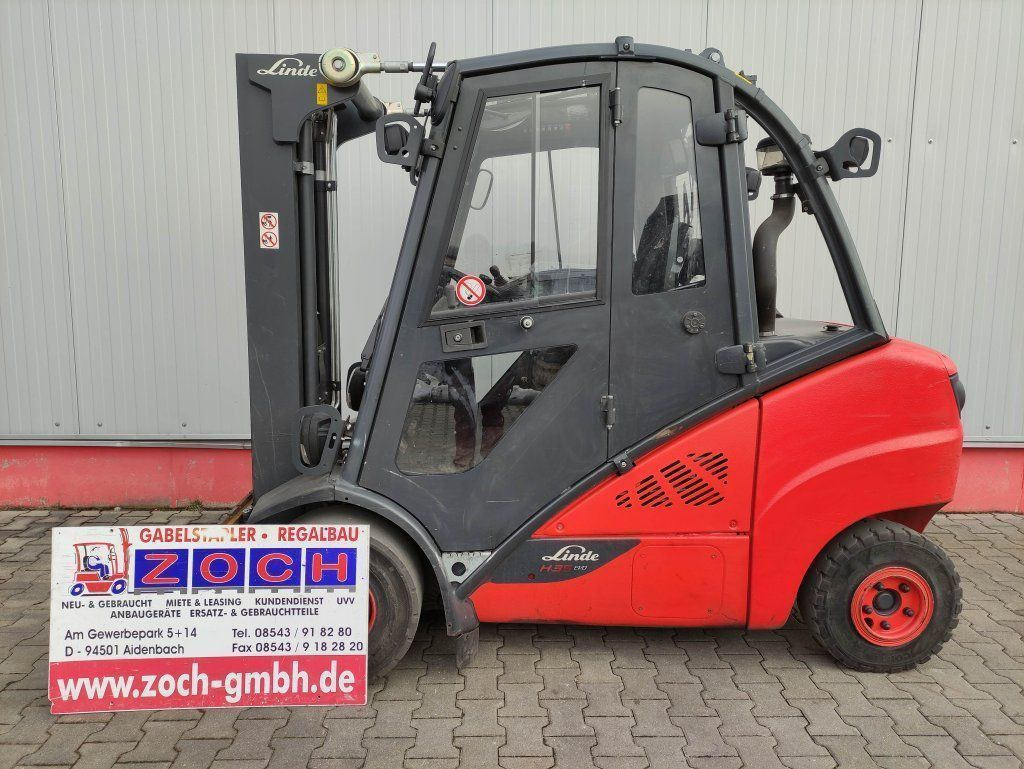Linde H35D-02-393-EVO - Дизелов мотокар: снимка 1 Linde H35D-02-393-EVO - Дизелов мотокар: снимка 1