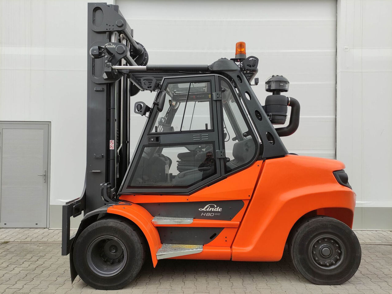 Linde H80D-03/900-396/EVO - Дизелов мотокар: снимка 1 Linde H80D-03/900-396/EVO - Дизелов мотокар: снимка 1