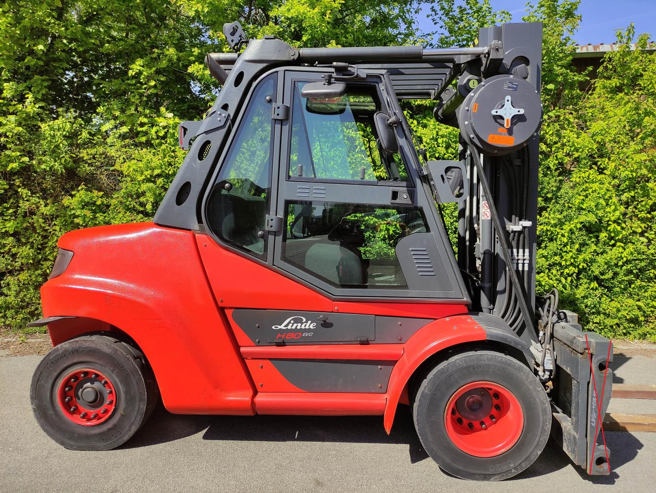 Linde H80D-03/900-EVO (M) - Дизелов мотокар: снимка 2 Linde H80D-03/900-EVO (M) - Дизелов мотокар: снимка 2