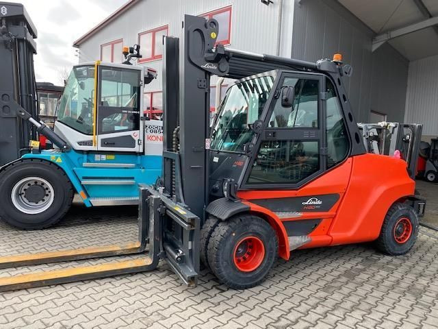 Linde H80D-1100-03-396 - Дизелов мотокар: снимка 1 Linde H80D-1100-03-396 - Дизелов мотокар: снимка 1