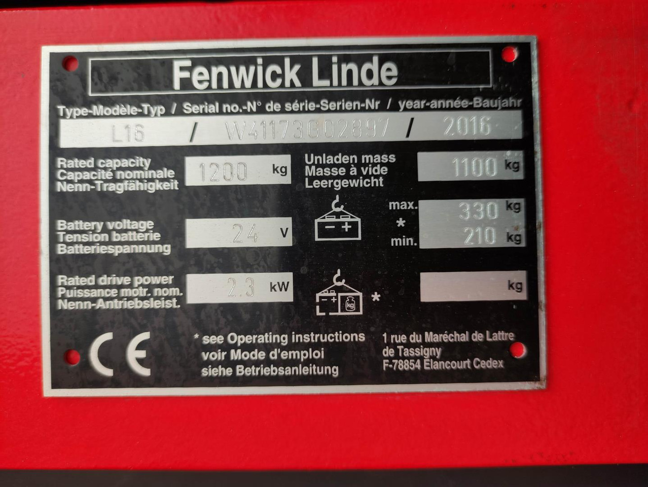 Linde L16-1173 - Стакер: снимка 5 Linde L16-1173 - Стакер: снимка 5