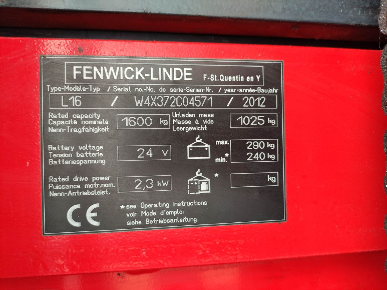 Linde L16-372 (LACK NEU) - Стакер: снимка 5 Linde L16-372 (LACK NEU) - Стакер: снимка 5