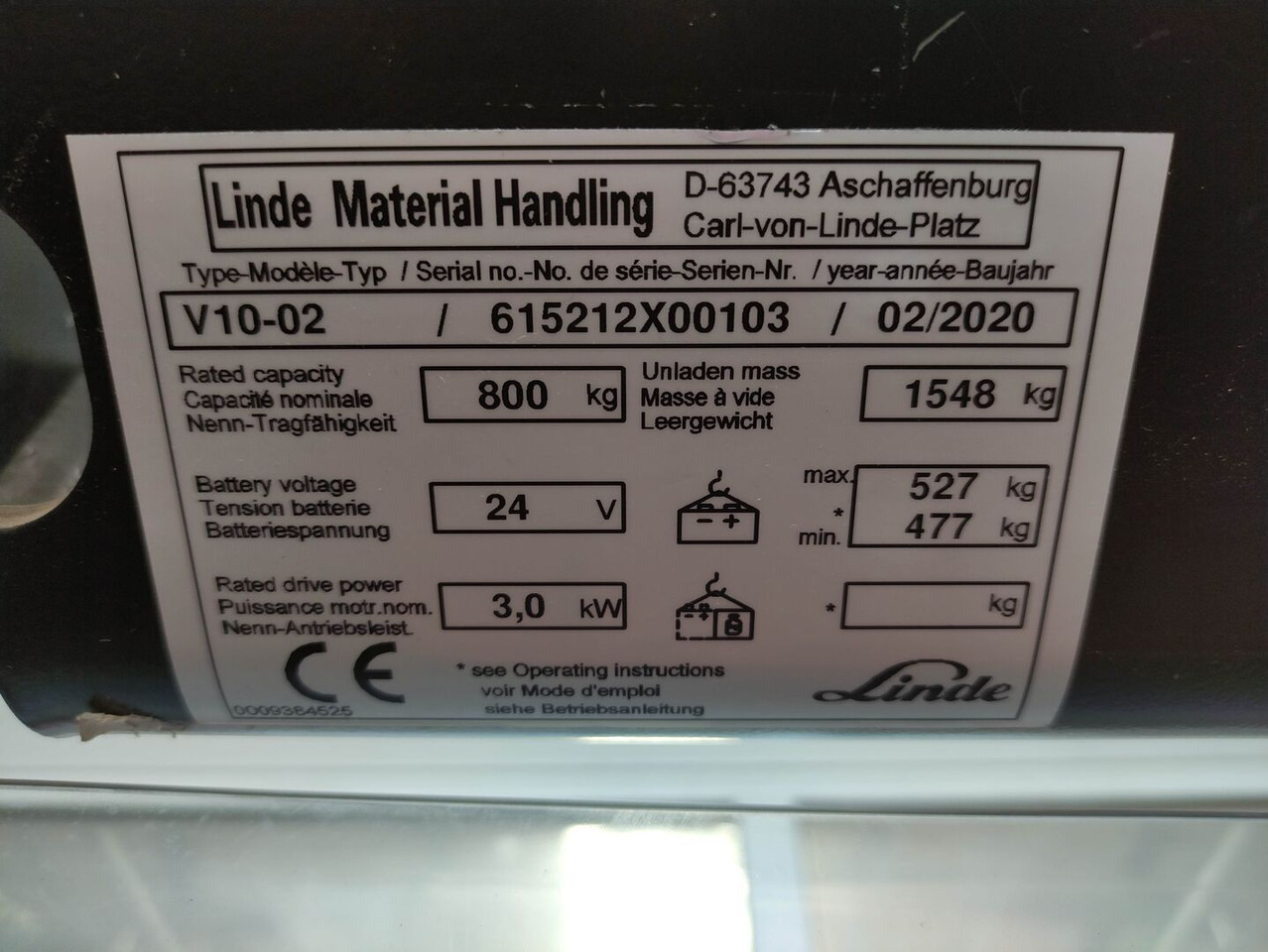 Ордер пикър - комисионер Linde V10-02: снимка 6
