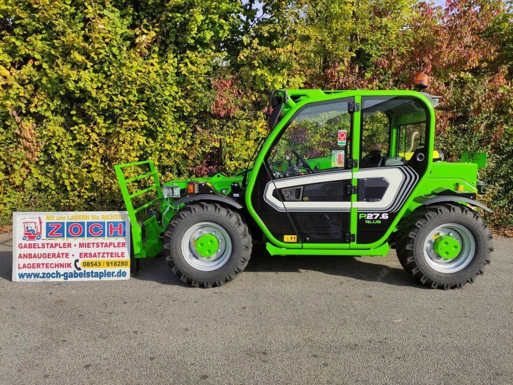 Телескопичен товарач Merlo P27.6 Plus - 40km/h: снимка 1