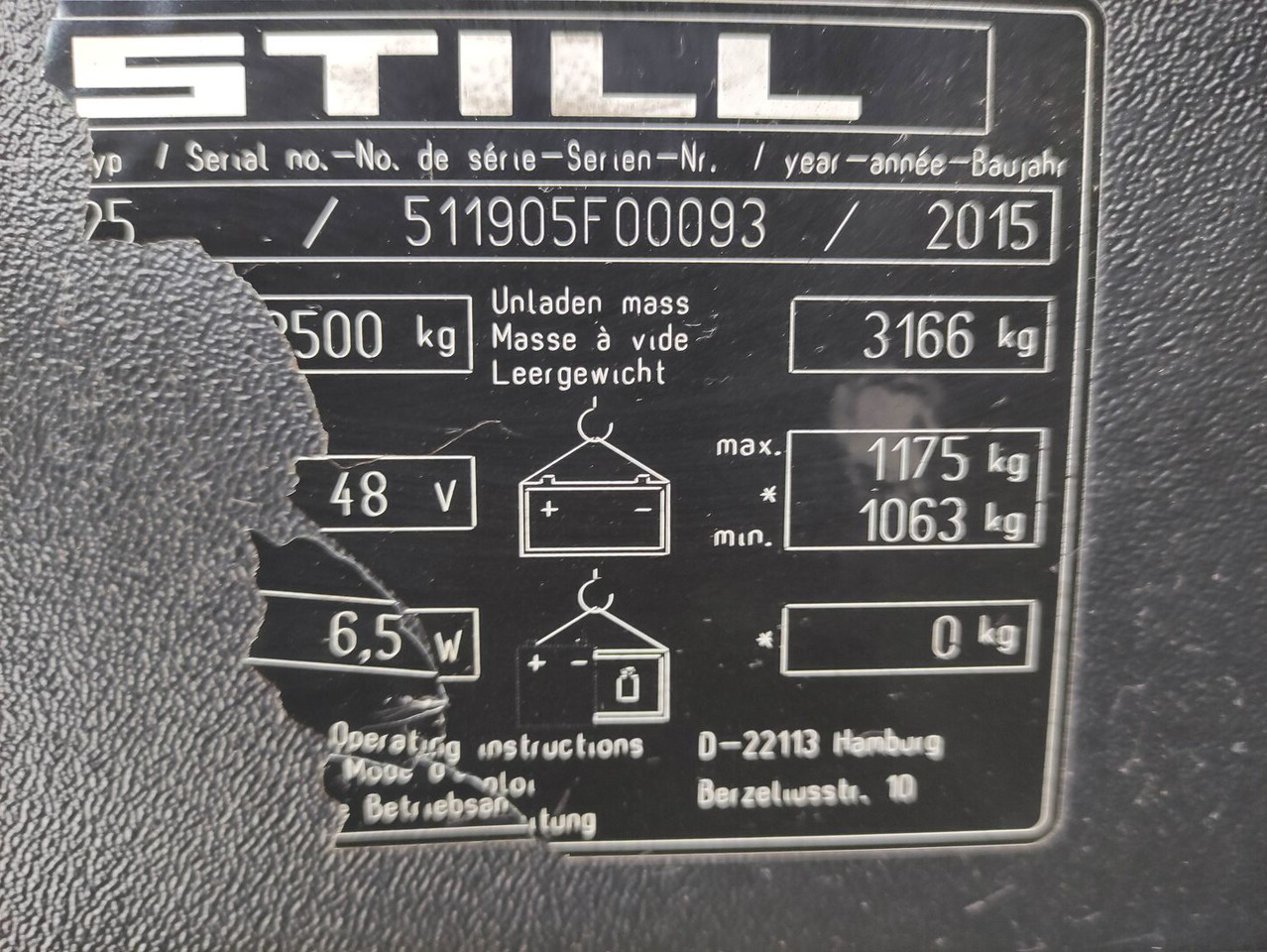 Ричтрак Still FM-X-25: снимка 6