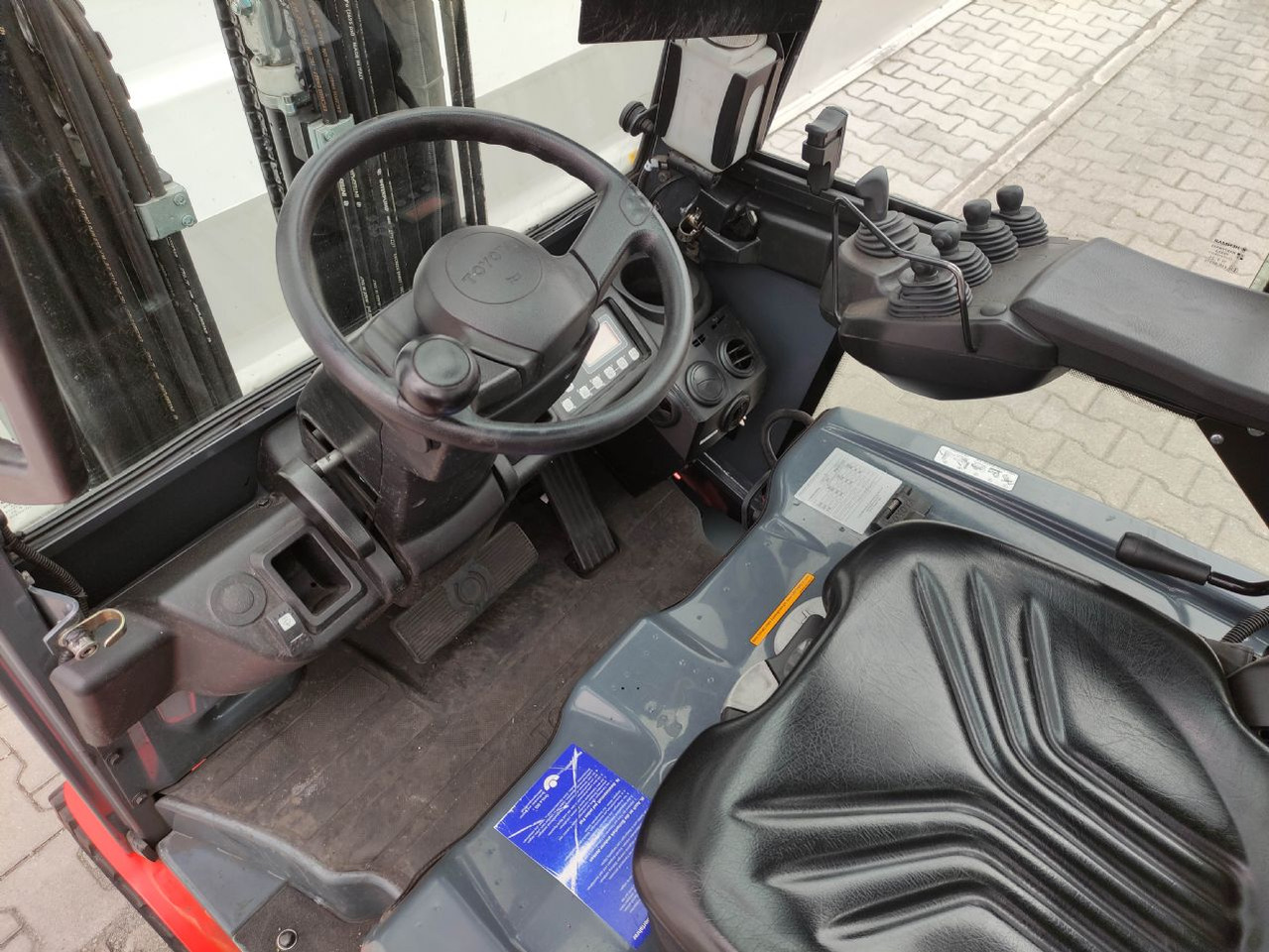 Toyota 8FBE16T - Електрокар: снимка 5 Toyota 8FBE16T - Електрокар: снимка 5