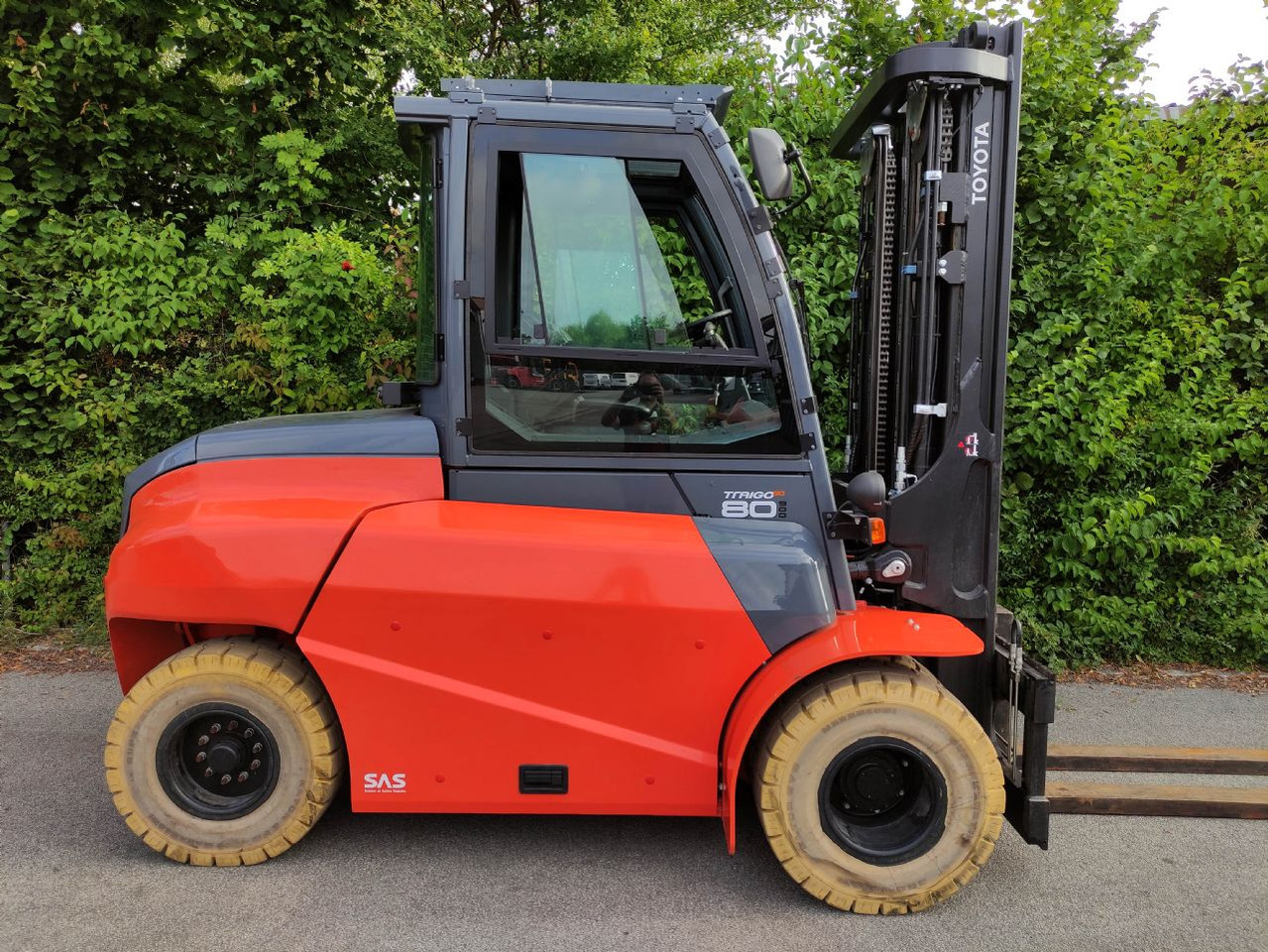 Toyota 9FBH80T900 - Електрокар: снимка 2 Toyota 9FBH80T900 - Електрокар: снимка 2