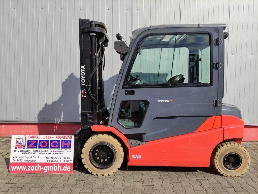 Toyota Traigo 80-8FBMT45 - Електрокар: снимка 1 Toyota Traigo 80-8FBMT45 - Електрокар: снимка 1