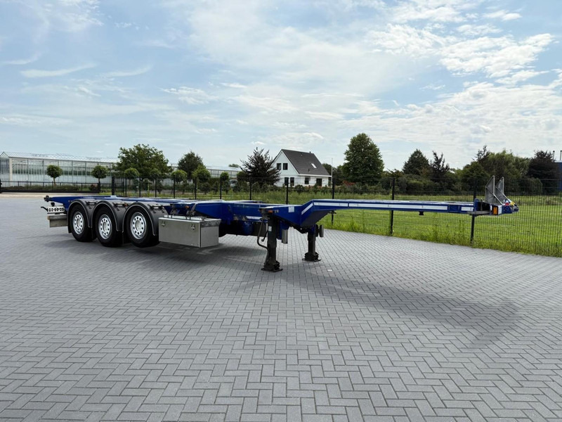D-Tec FLEXITRAILER GESCOPEERD, 20, 40 FT, MULTI UITSCHUIFBAAR, 1 LIFTAS. - Контейнеровоз/ Сменна каросерия полуремарке: снимка 1 D-Tec FLEXITRAILER GESCOPEERD, 20, 40 FT, MULTI UITSCHUIFBAAR, 1 LIFTAS. - Контейнеровоз/ Сменна каросерия полуремарке: снимка 1