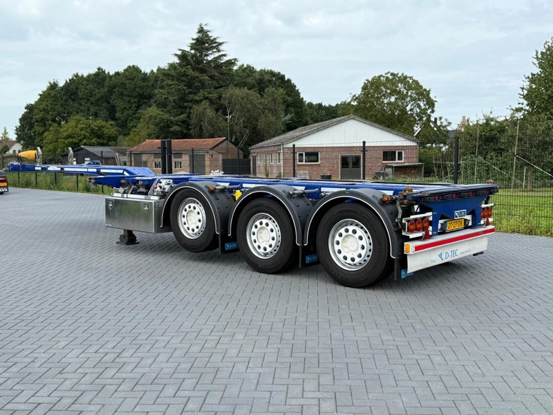 D-Tec FLEXITRAILER GESCOPEERD, 20-40 FT, MULTI UITSCHUIFBAAR, 1 LIFTAS. - Контейнеровоз/ Сменна каросерия полуремарке: снимка 5 D-Tec FLEXITRAILER GESCOPEERD, 20-40 FT, MULTI UITSCHUIFBAAR, 1 LIFTAS. - Контейнеровоз/ Сменна каросерия полуремарке: снимка 5