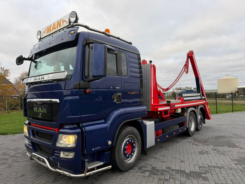 MAN 28.480 PORTAAL ARM, BLAD LUCHT, RETARDER, 6X2. - Мултилифт за контейнери камион: снимка 4 MAN 28.480 PORTAAL ARM, BLAD LUCHT, RETARDER, 6X2. - Мултилифт за контейнери камион: снимка 4