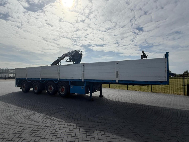 Pacton T4-001 STENENTRAILER, 4 ASSEN, KENNIS 14T/M, GOEDE CONDITIE. - Бордово полуремарке/ Платформа: снимка 3 Pacton T4-001 STENENTRAILER, 4 ASSEN, KENNIS 14T/M, GOEDE CONDITIE. - Бордово полуремарке/ Платформа: снимка 3