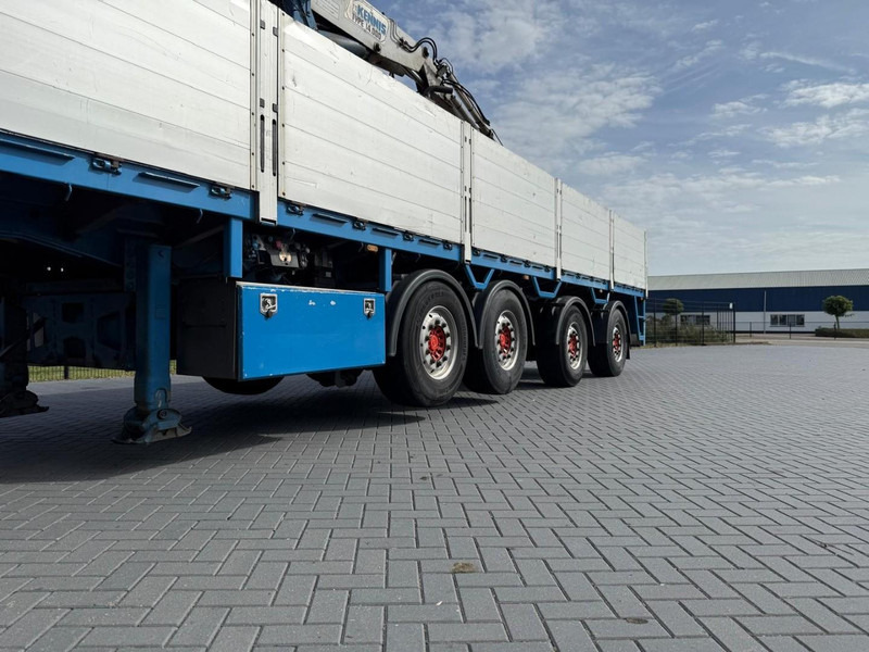 Pacton T4-001 STENENTRAILER, 4 ASSEN, KENNIS 14T/M, GOEDE CONDITIE. - Бордово полуремарке/ Платформа: снимка 2 Pacton T4-001 STENENTRAILER, 4 ASSEN, KENNIS 14T/M, GOEDE CONDITIE. - Бордово полуремарке/ Платформа: снимка 2