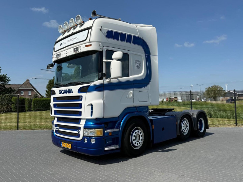 Scania R 500 A 6X2/4 STEERING PUSHER, MANUEL, RETARDER, LEATHER, TOP. - Влекач: снимка 3 Scania R 500 A 6X2/4 STEERING PUSHER, MANUEL, RETARDER, LEATHER, TOP. - Влекач: снимка 3