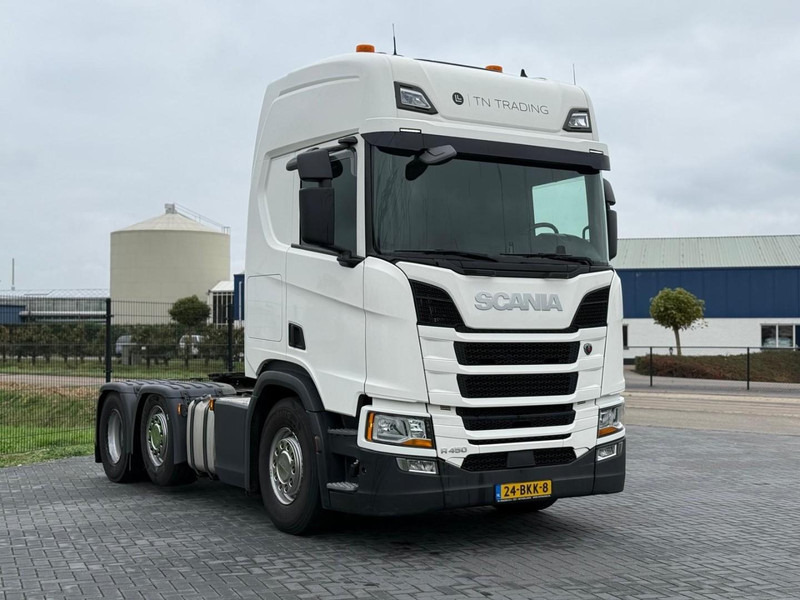 Scania R450 RETARDER, TWEE TANKS, GESTUURDE VOORLOPER, TOP! - Влекач: снимка 1 Scania R450 RETARDER, TWEE TANKS, GESTUURDE VOORLOPER, TOP! - Влекач: снимка 1
