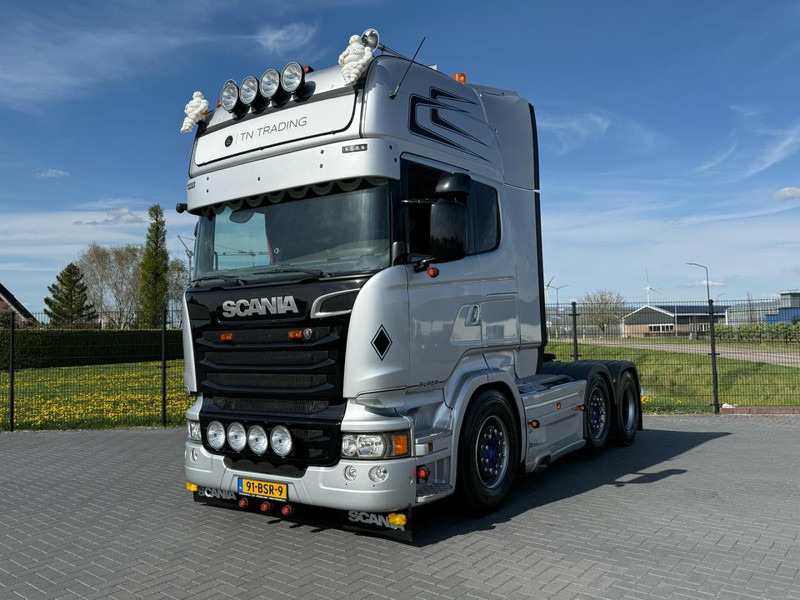 Scania R520 V8 FULL AIR, STEERING PUSHER, SHOW TRUCK, TOP - Влекач: снимка 2 Scania R520 V8 FULL AIR, STEERING PUSHER, SHOW TRUCK, TOP - Влекач: снимка 2
