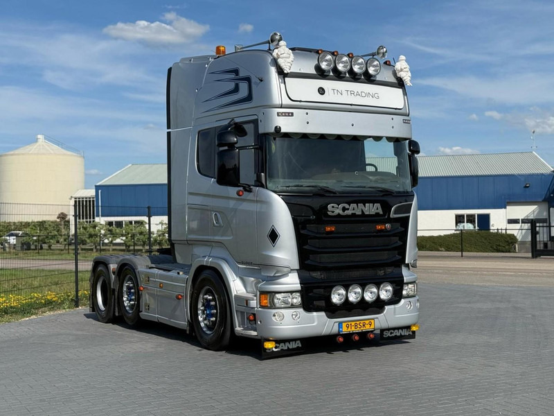 Scania R520 V8 FULL AIR, STEERING PUSHER, SHOW TRUCK, TOP - Влекач: снимка 1 Scania R520 V8 FULL AIR, STEERING PUSHER, SHOW TRUCK, TOP - Влекач: снимка 1