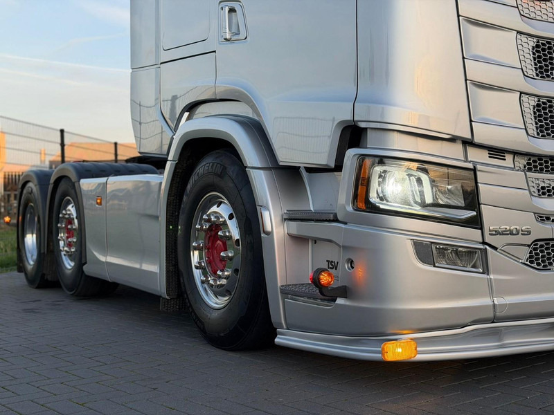 Влекач Scania S520 6X2/4, VOLLUCHT, LEER, RETARDER, PARK COOL, EURO 6D.: снимка 17