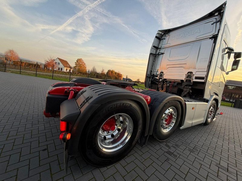 Влекач Scania S520 6X2/4, VOLLUCHT, LEER, RETARDER, PARK COOL, EURO 6D.: снимка 14
