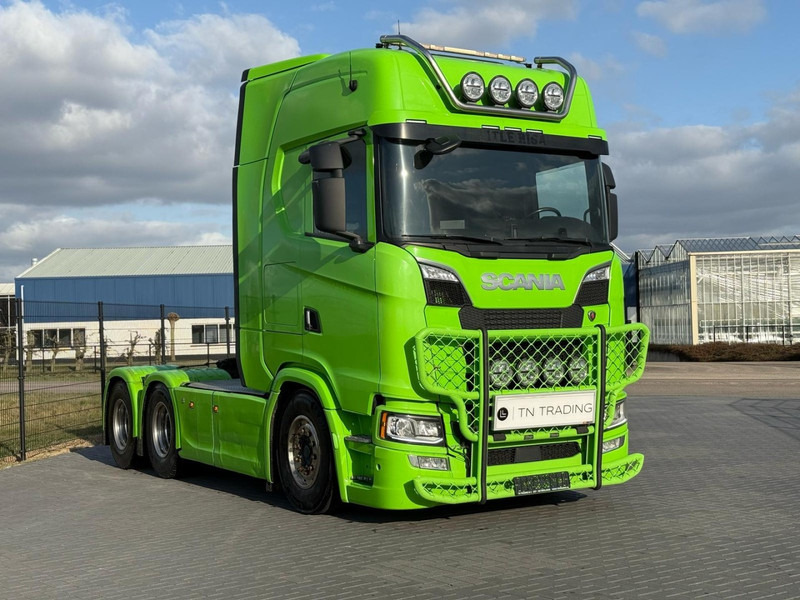 Scania S730 6X4, ADR, VOLLUCHT, RETARDER, LEDER. - Влекач: снимка 1 Scania S730 6X4, ADR, VOLLUCHT, RETARDER, LEDER. - Влекач: снимка 1