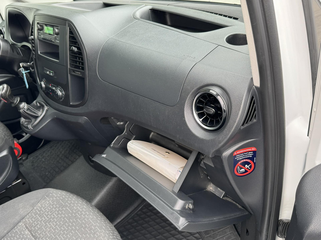 Бус с двойна кабина Mercedes-Benz Vito-110 Dubbele Cabine Facelift Comfort Leder stuurwiel Airco Radio+media: снимка 15