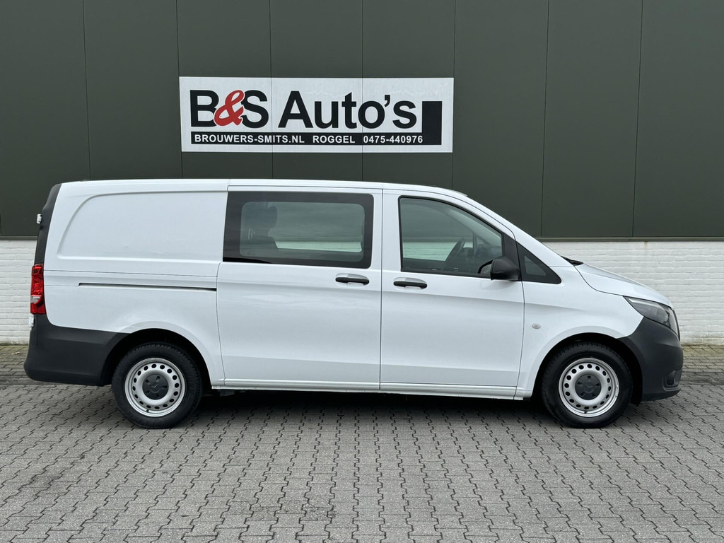 Бус с двойна кабина Mercedes-Benz Vito-110 Dubbele Cabine Facelift Comfort Leder stuurwiel Airco Radio+media: снимка 5