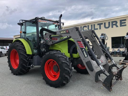 Claas AXOS 320 CX tracteur + chargeur Mailleux MX T408 - Трактор: снимка 1 Claas AXOS 320 CX tracteur + chargeur Mailleux MX T408 - Трактор: снимка 1