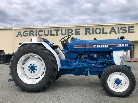 Ford 4110 V fruitier arceau tracteur à 15 000 € sans tva à rajouter - Трактор: снимка 1 Ford 4110 V fruitier arceau tracteur à 15 000 € sans tva à rajouter - Трактор: снимка 1