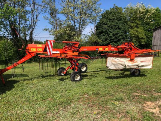 Kuhn GA 6002 Andaineur - Гребло/ Сенообръщачка: снимка 2 Kuhn GA 6002 Andaineur - Гребло/ Сенообръщачка: снимка 2