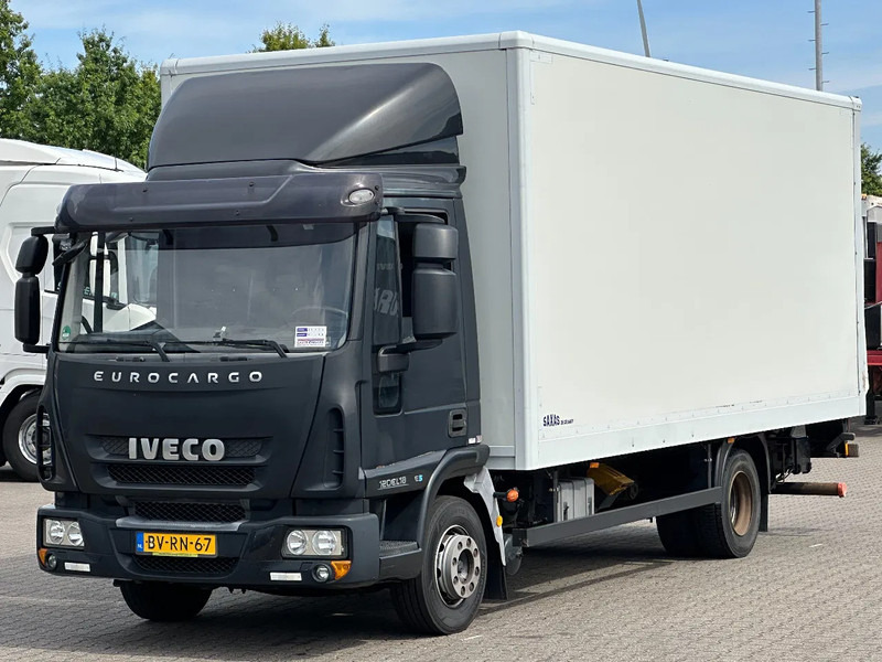 Iveco EuroCargo 180 Closed Box Saxas 12T / Lift / Euro 5 / Smart Tacho - Камион фургон: снимка 1 Iveco EuroCargo 180 Closed Box Saxas 12T / Lift / Euro 5 / Smart Tacho - Камион фургон: снимка 1