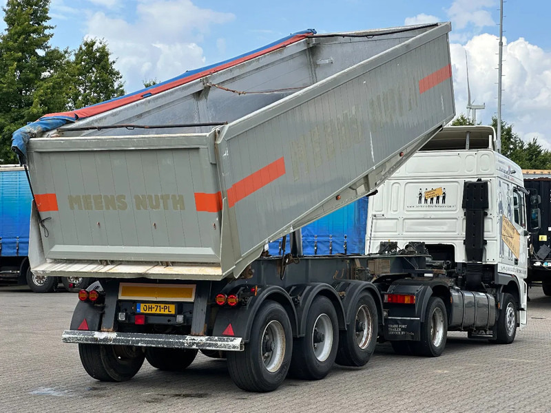 Langendorf 2 Side Tipper / Alu Box 24m3 / Bpw Axles / Lift-Axle - Самосвал полуремарке: снимка 1 Langendorf 2 Side Tipper / Alu Box 24m3 / Bpw Axles / Lift-Axle - Самосвал полуремарке: снимка 1