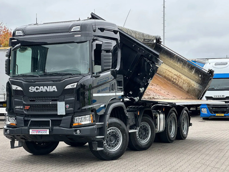 Scania G460 XT Super 8x4 Meiller 3 Side Tipper / Damage / Retarder / Bordmatic - Самосвал камион: снимка 2 Scania G460 XT Super 8x4 Meiller 3 Side Tipper / Damage / Retarder / Bordmatic - Самосвал камион: снимка 2