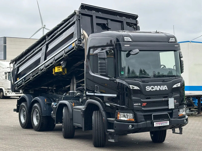 Scania G460 XT Super 8x4 Meiller 3 Side Tipper / Damage / Retarder / Bordmatic - Самосвал камион: снимка 3 Scania G460 XT Super 8x4 Meiller 3 Side Tipper / Damage / Retarder / Bordmatic - Самосвал камион: снимка 3