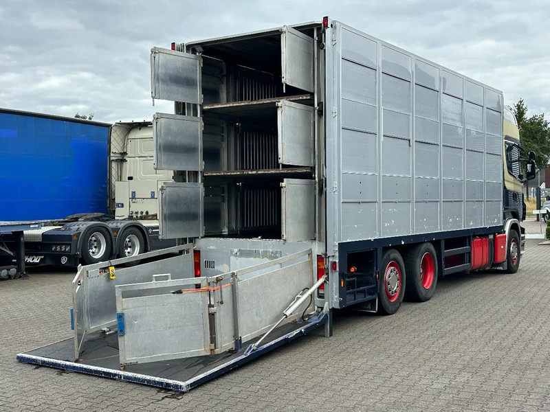 Scania R420 6x2 Topline / 3 Stock Animal Transport / Retarder / Euro 5 - За превоз на животни камион: снимка 5 Scania R420 6x2 Topline / 3 Stock Animal Transport / Retarder / Euro 5 - За превоз на животни камион: снимка 5